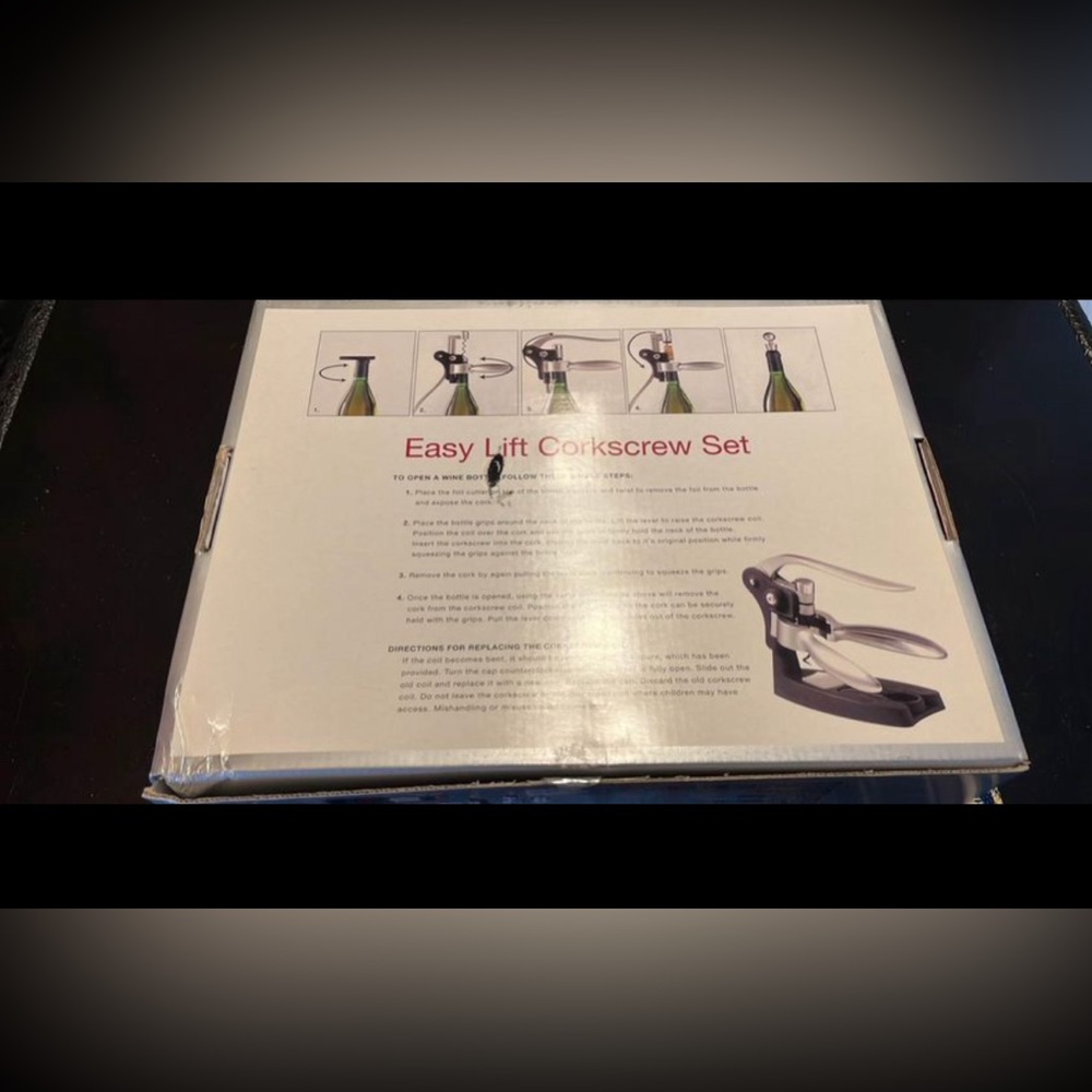 NWT 6 Piece Easy Lift Corkscrew Kit - Picture 5 of 5
